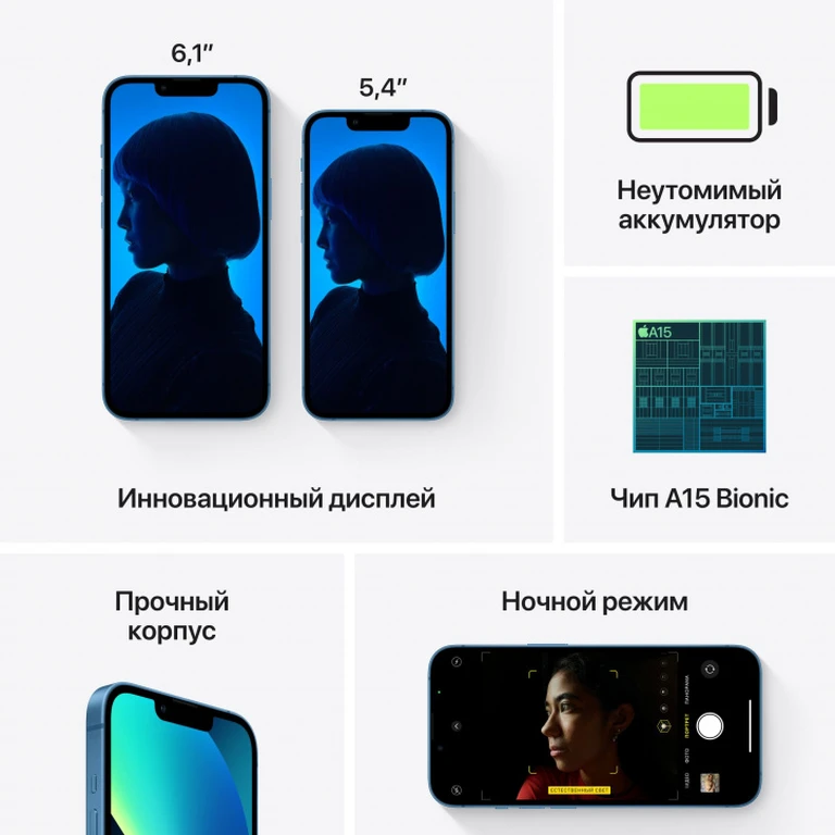 Смартфон Apple iPhone 13 512Gb Blue