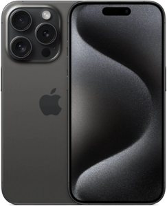 Смартфон Apple iPhone 15 Pro 128 Гб черный (Black Titanium) (eSim)