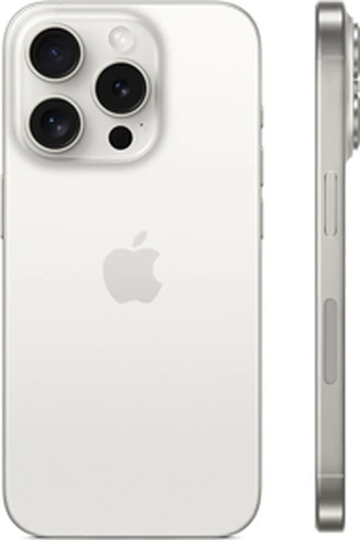 Смартфон Apple iPhone 15 Pro 256 Гб белый (White Titanium) (eSim)