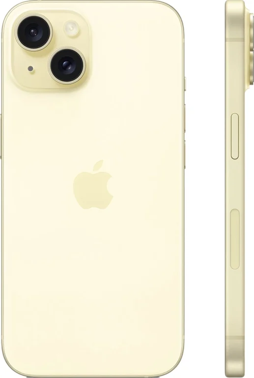 Смартфон Apple iPhone 15 512GB, Yellow
