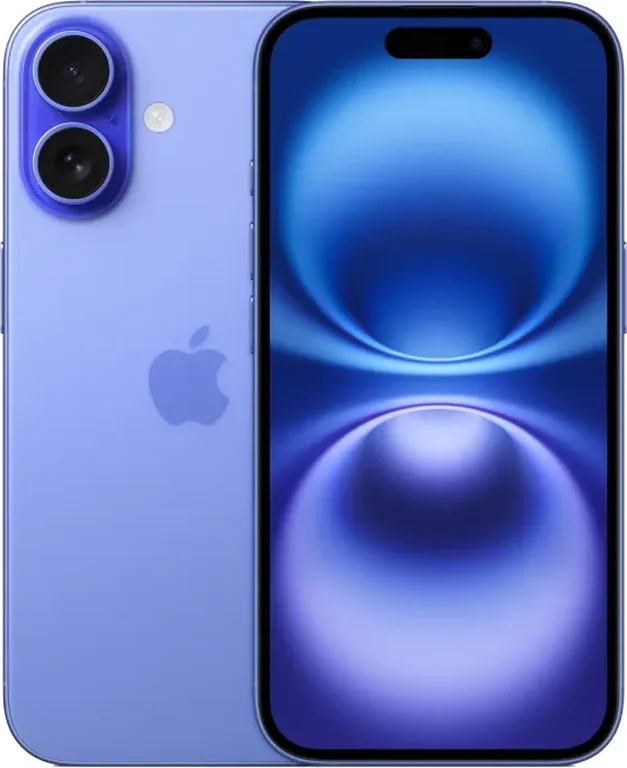 Смартфон Apple iPhone 16 256 ГБ ультрамарин