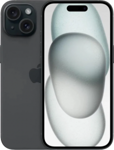 Смартфон Apple iPhone 15 256Gb A3089 Dual: nano SIM + eSIM (Черный)