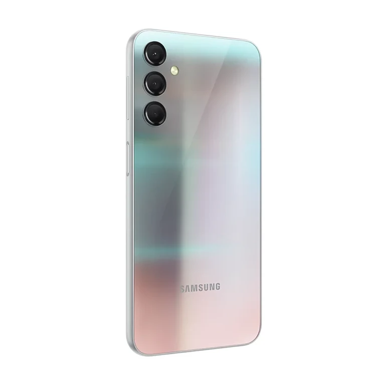 Смартфон Samsung Galaxy A24 4/128 ГБ серебристый