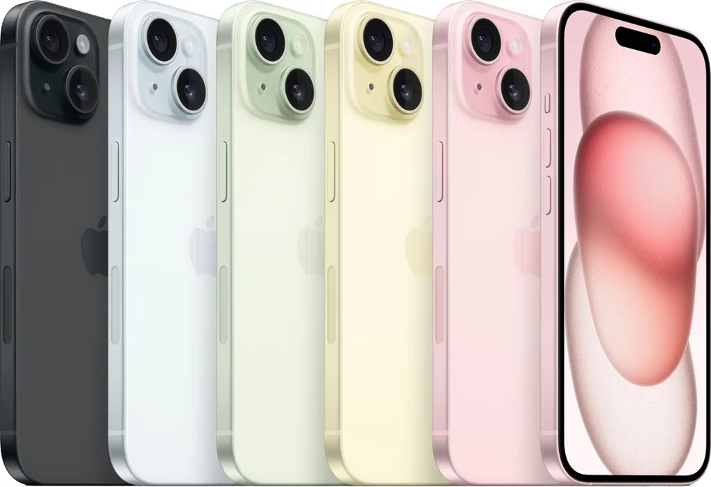 Смартфон Apple iPhone 15 512GB, Yellow