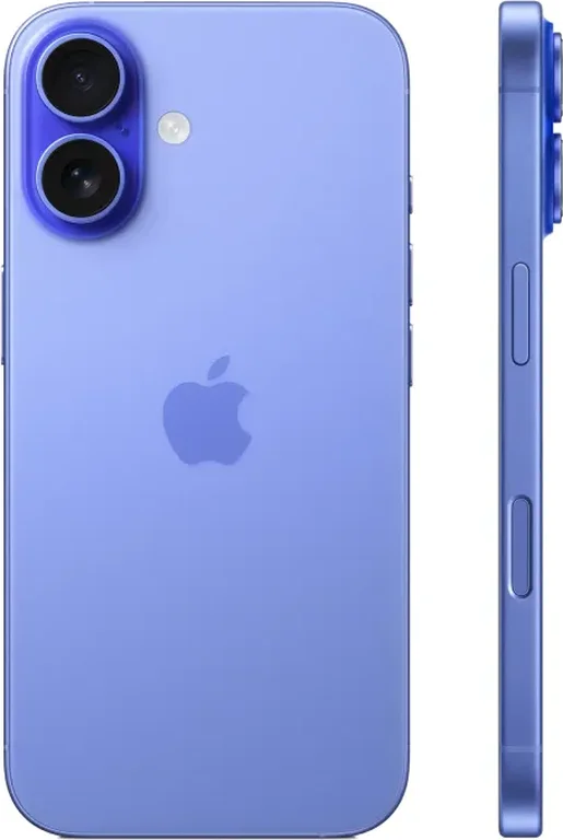 Смартфон Apple iPhone 16 256 ГБ ультрамарин