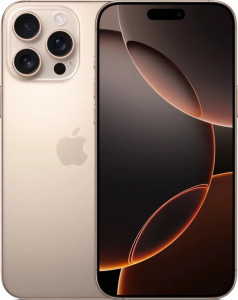 Смартфон Apple iPhone 16 Pro 256Gb Desert Titanium (eSIM+SIM)