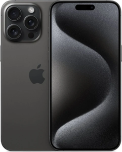 Смартфон Apple iPhone 15 Pro Max 512 Гб черный (Black Titanium)