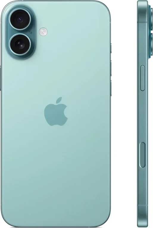 Смартфон Apple iPhone 16 128GB, Teal