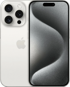 Смартфон Apple iPhone 15 Pro 256 Гб белый (White Titanium) (eSim)
