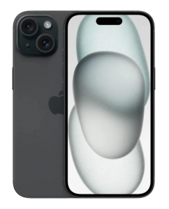 Смартфон Apple  iPhone 15 128Gb A3090 Dual: nano SIM + eSIM (Черный)