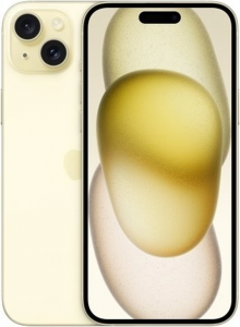 Смартфон Apple iPhone 15 Plus 128Gb Yellow (1 sim + eSIM)