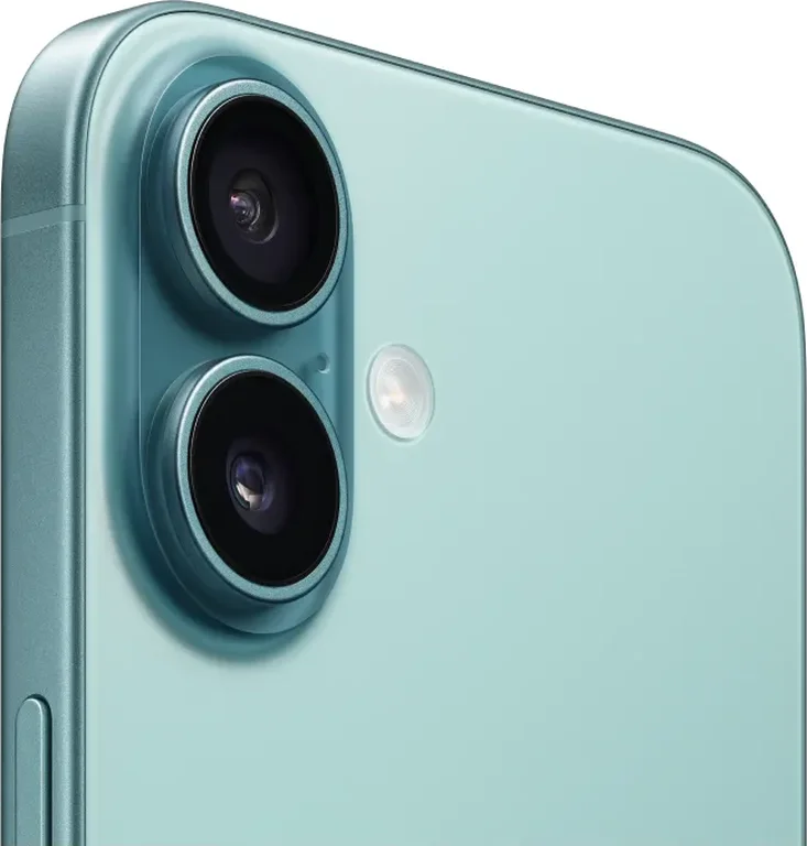 Смартфон Apple iPhone 16 256 ГБ бирюзовый