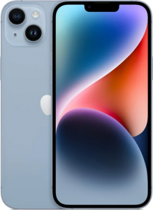 Смартфон Apple iPhone 14 128Gb A2882 Dual SIM (nano-SIM + eSIM) (Голубой)